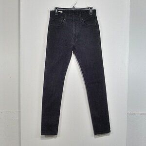 LEVI'S PREMIUM 519  Extreme Skinny Fit Jeans BLACK 29x29.5